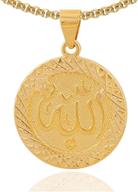 fusamk plated religion pendant necklace logo