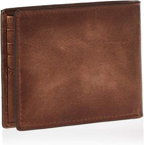 img 3 attached to 👜 Fossil Sliding Wallet - Stylish and Practical Derrick Brown Design