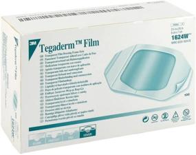 img 1 attached to 🩹 3M Tegaderm 1624W Transparent Film Dressing - 2 3/8" x 2 3/4" - Window Frame Box: 100 - Buy Now!