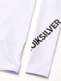 img 2 attached to 👕 Quiksilver Sleeve Youth Rashguard Shirt: The Perfect Swimwear for Boys' Clothing