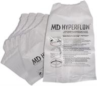 🧹 efficient cleaning with md central vacuum hyperflow paper bags - 5-pack (12-gallon) логотип