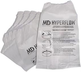 img 1 attached to 🧹 Efficient Cleaning with MD Central Vacuum Hyperflow Paper Bags - 5-Pack (12-Gallon)