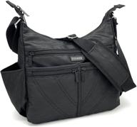 легкие сумки и кошельки voyanni для женщин с регулируемым плечевым ремнем, защитой от кражи и многофункциональными карманами логотип