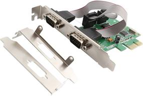 img 3 attached to IO Crest SI-PEX15037: Высокопроизводительный 2-портовый серийный PCI-e 1.0 х 1 с полной и низкопрофильными кронштейнами - Купить сейчас!