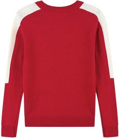 img 3 attached to 🎄 Christmas Boys' Clothing Adory Sweety Jacquard Pullover