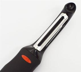 img 1 attached to 🔪 OXO SoftWorks Swivel Peeler, 1-Pack, Black: Effortless Peeling at its Finest