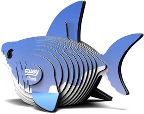 img 1 attached to EUGY Shark Eco Friendly Paper Puzzle