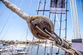 img 3 attached to Durable Dockline: 200 Feet of 3/4 inch Twisted Braid Anchor Rope in Polypropylene Material - Ideal for Boat/Sailboat Mooring, Docking, and Towing. Includes Thimble and High Breaking Strength of 12592LB