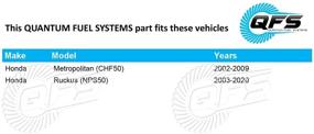 img 1 attached to Высококачественная замена топливного насоса QFS (16710-GET-013) для Honda Metropolitan & Ruckus (2002-2020)