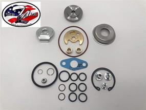 img 4 attached to N54 Td03 TdO3 Turbo Rebuild Kit by Turbo Lab America - Upgraded All-in-One Kit for N54 Turbo Rebuild