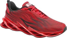 img 3 attached to 👟 High-Performance Azooken Men's Tennis Shoes: Breathable, Lightweight Footwear for Sports and Jogging