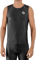 🚴 sls3 men's triathlon top - triathlon shirts for men - tri jerseys - sleeveless tri top - men's tri top - bike jersey logo