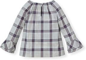 img 3 attached to 👗 Stylish and Chic: Hope Henry Girls' Ruffle Sleeve Girls' Clothing Collection