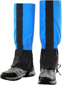 img 4 attached to 👦 Luwint Waterproof Kids Leg Boot Gaiters: Top-Notch Protective Gear for 6-12 Yrs Old Girls and Boys in Hiking, Hunting, and Climbing Activities