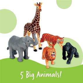 img 3 attached to Learning Resources Jumbo Jungle Animals