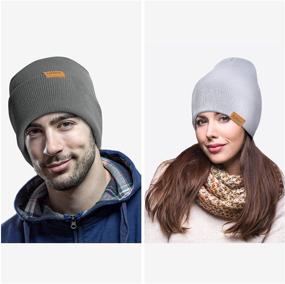 img 3 attached to 🧣 FANVINCE Daily Beanie: Winter Thermal Hats for Men and Women - Warm, Knitted Skull Cap for Ultimate Comfort and Style