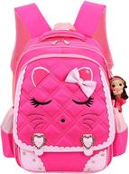 🎒 waterproof student backpack bookbag for primary school students логотип