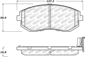 img 4 attached to 🔧 Улучшите свою тормозную производительность с помощью тормозных колодок StopTech 309.15390 Sport: в комплекте поставляются шайбы и крепежные элементы