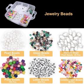 img 1 attached to 📿 All-in-One Jewelry Making Kit: EuTengHao Jewelry Making Supplies, Great Gift for DIY Enthusiasts