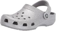 crocs metallic clog classic shoes for women and men logo