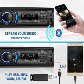 img 3 attached to BOSS Audio Systems 616UAB Multimedia Car Stereo: Bluetooth, LCD Display, Hands-Free Calling, MP3/USB, AM/FM Receiver