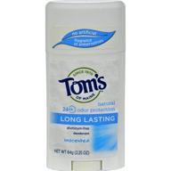 pack of 2 tom's of maine natural care unscented deodorant stick, 2.25 oz logo