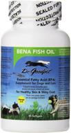 🐟 high potency omega 3 essential epa/dha fish oil by dr. goodpet for dogs and cats logo