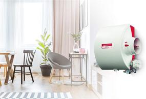img 1 attached to 🏡 Honeywell Home HE280A2001 White Whole House Humidifier: Ultimate Comfort for Your Home