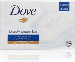 img 4 attached to 🧼 Мыло-крем Dove Beauty Cream Bar, унисекс, набор из 4 штук