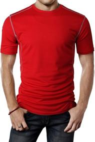 img 4 attached to Мужская рубашка с длинным рукавом H2H American Henley (CMTTS0172) для оптимального SEO