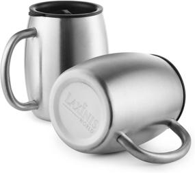 img 2 attached to Premium Stainless Steel Coffee Tumbler: Resistant, Double Insulated and Reliable