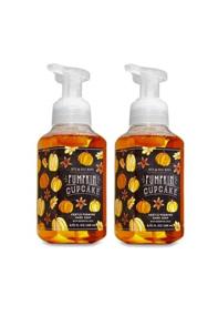 img 3 attached to 🧼 Bath and Body Works 2 Pack Pumpkin Cupcakes Foaming Hand Soap - Gentle formula, 8 Oz