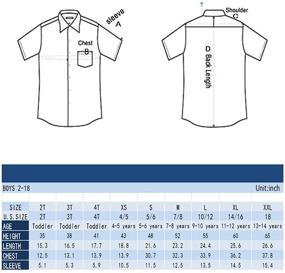 img 2 attached to 👕 Stylish Spring Gege Sleeve Formal Cotton Boys' Clothing: Tops, Tees & Shirts