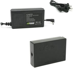 img 4 attached to Wasabi Power ACK-E12 AC Power Adapter Kit with DC Coupler DR-E12 for Canon EOS M, M10, M50, M50 Mark II, M100, M200 - LP-E12 Dummy Battery