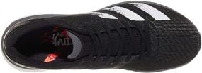 img 2 attached to Men's Black Adidas Adizero Boston Sneaker Footwear