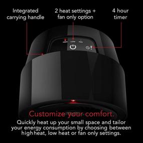 img 2 attached to Stay Warm and Safe with the Vornado Velocity 1R Personal Space Heater – Black
