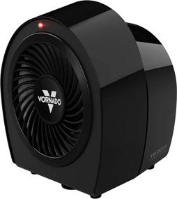 img 4 attached to Stay Warm and Safe with the Vornado Velocity 1R Personal Space Heater – Black