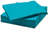 fantastisk paper napkin turquoise pack logo