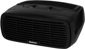 img 4 attached to 🌬️ Holmes HAP242B-U Small Air Purifier, Black, HEPA-Type Desktop with 3 Speeds and Optional Ionizer