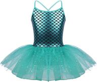 👶 yizyif baby girl's ballet outfits: leotard tutu dancewear for a perfect party dress logo