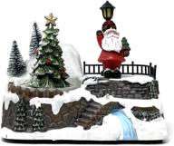 коллекционный источник allgala polyresin santa tree xh93416 логотип