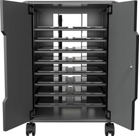 img 3 attached to 📱 Balt Tablet Charging Cart: Efficient 16 Compartment Storage, Dimensions: 30.75"H x 22.5"W x 15.75"D