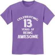 years awesome birthday t shirt x large boys' clothing : tops, tees & shirts logo