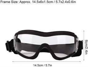 img 3 attached to Zerodis Protection Sunglasses Waterproof Transparent