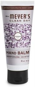 img 4 attached to 🌿 Cruelty-Free Travel Hand Balm with Essential Oils by Mrs. Meyer's Clean Day - 3 oz Basil Scent Moisturizing Lotion for Dry Hands