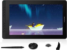 img 4 attached to ✍️ HUION 2021 Kamvas 16 Pen Display: Full-Laminated Graphic Drawing Monitor with Tilt Function and Battery-Free Stylus | 15.6 Inch | 8192 Pen Pressure | 10 Shortcut Keys