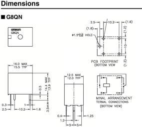 img 1 attached to 🔌 Highly Compatible 4 Pack G8QN Relay Fuel Pump for Ford Expedition, Explorer & Trucks - Replaces R303 F8VF-BA Relay for Fuel Pump Gauge