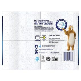 img 3 attached to 🧻 Charmin Ultra Soft туалетная бумага, 4 рулона (упаковка из 1), белый 4 штуки в упаковке