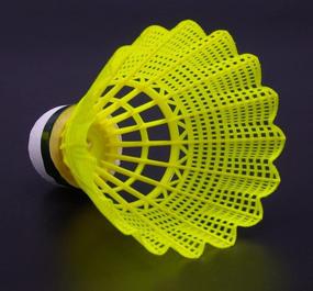 img 1 attached to 🏸 High-Quality Badminton Shuttlecocks 12-Pack: Durable, Stable, Perfect for Indoor/Outdoor Sports Training