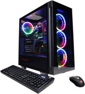 🎮 cyberpowerpc gamer xtreme vr gaming pc, liquid-cooled intel core i9-10850k 3.6ghz, geforce rtx 3070 8gb, 16gb ddr4, 1tb nvme ssd, wifi ready with windows 10 home (gxivr8080a19) logo